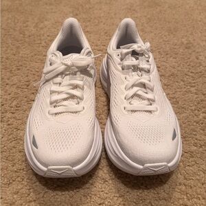 Hoka White Women's Sneakers